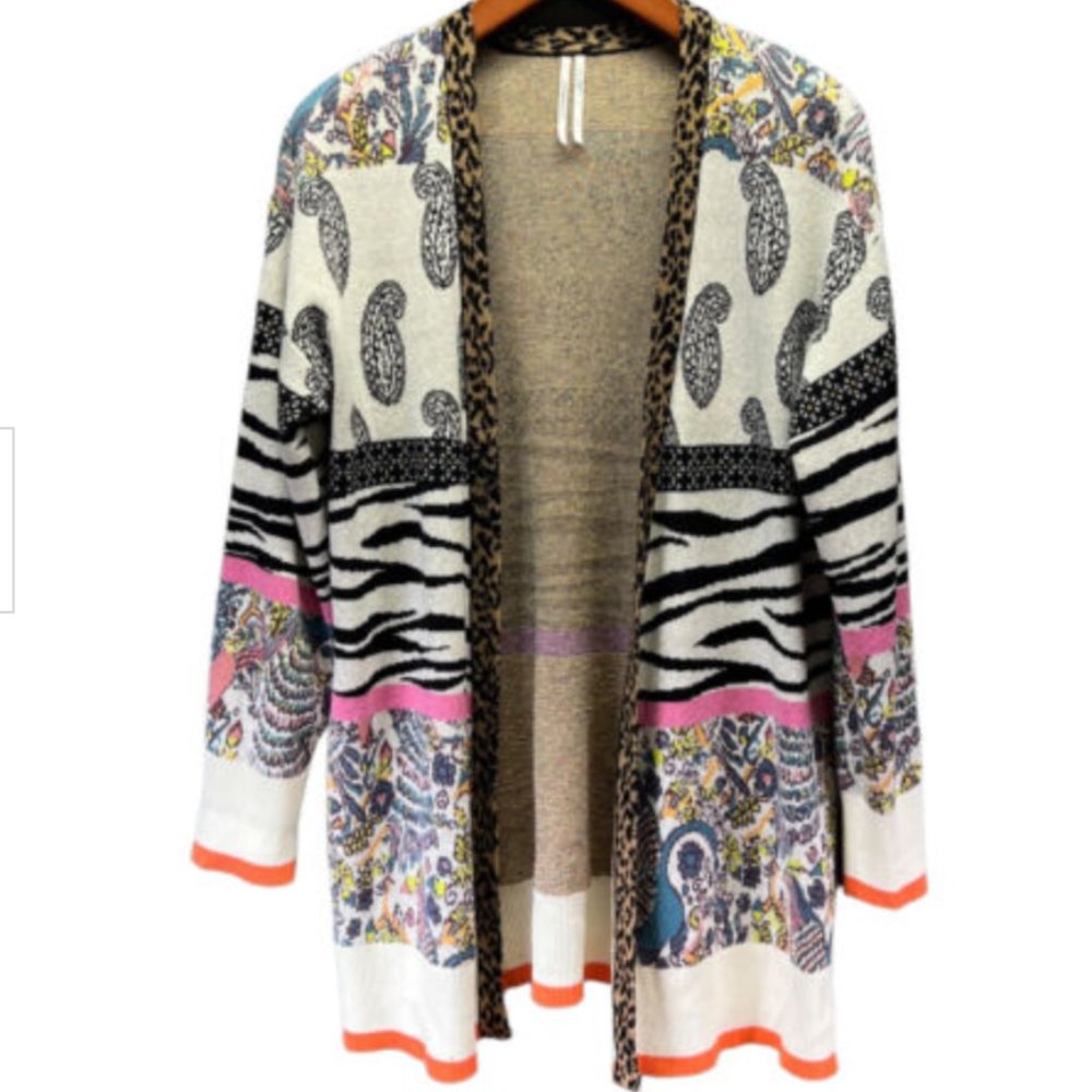 Anthropologie Retro Bricolage Cardigan